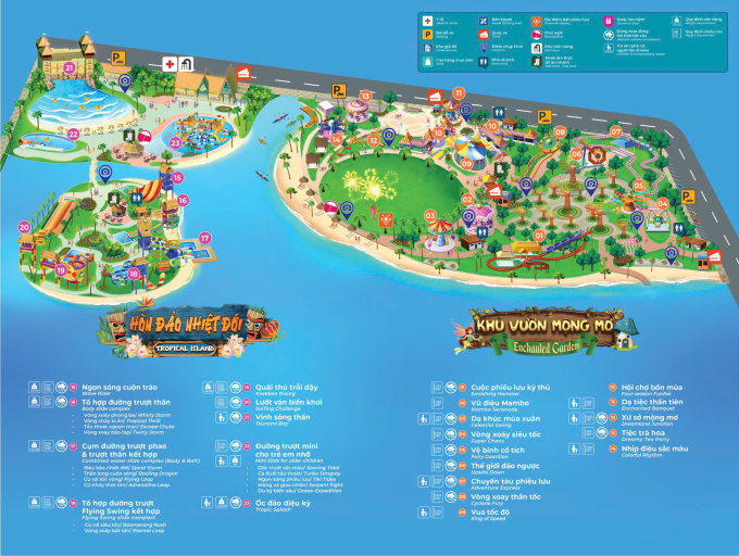 Tổng quan về các trò chơi tại VinWonders Grand Park: Khám phá thiên đường giải trí đa dạng